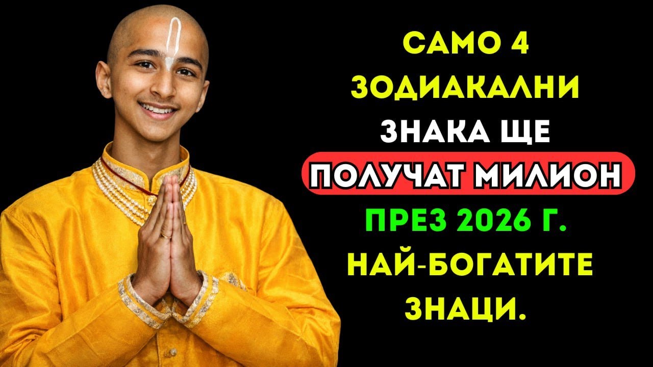 Пророкът от Индия Абигя Ананд предсказа: Само 4 зодиакални знака ще получат милион през 2026 г.