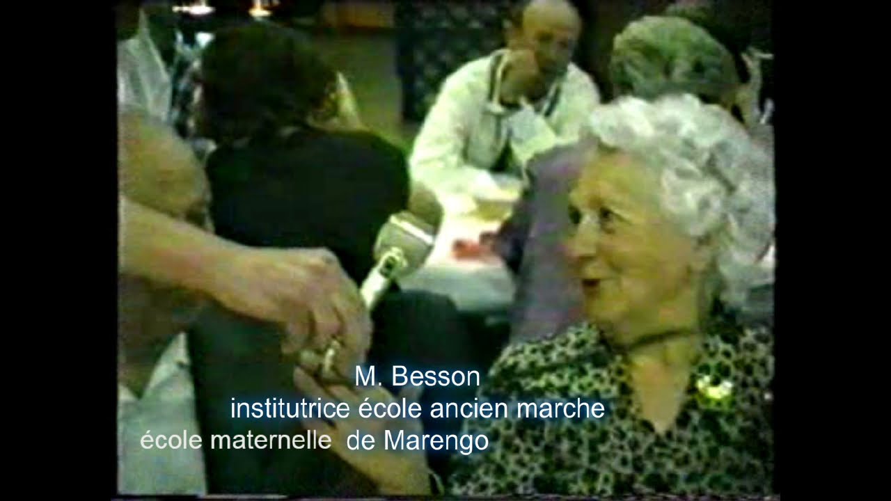 vidéo des élèves des écoles de  l'ex marengo de instituteurs et institutrice avant 1962