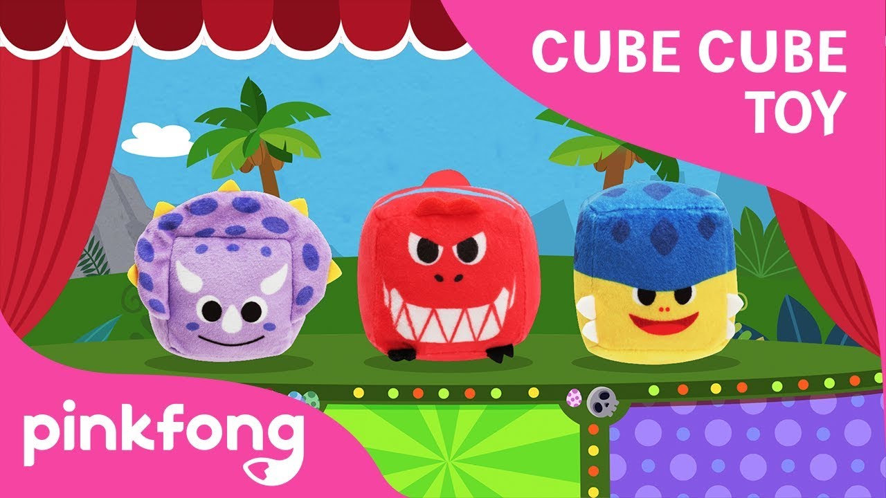 Dinosaur CUBE CUBE Show | T-Rex | Toy Show | Pinkfong Toy Show for Children