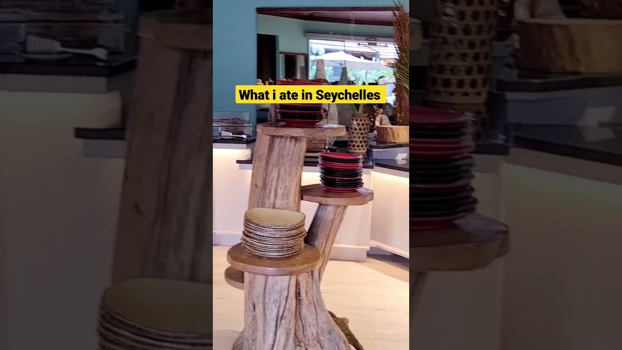 what i ate in a day in Seychelles|Hotel food in Seychelles #shorts #whatieatinaday