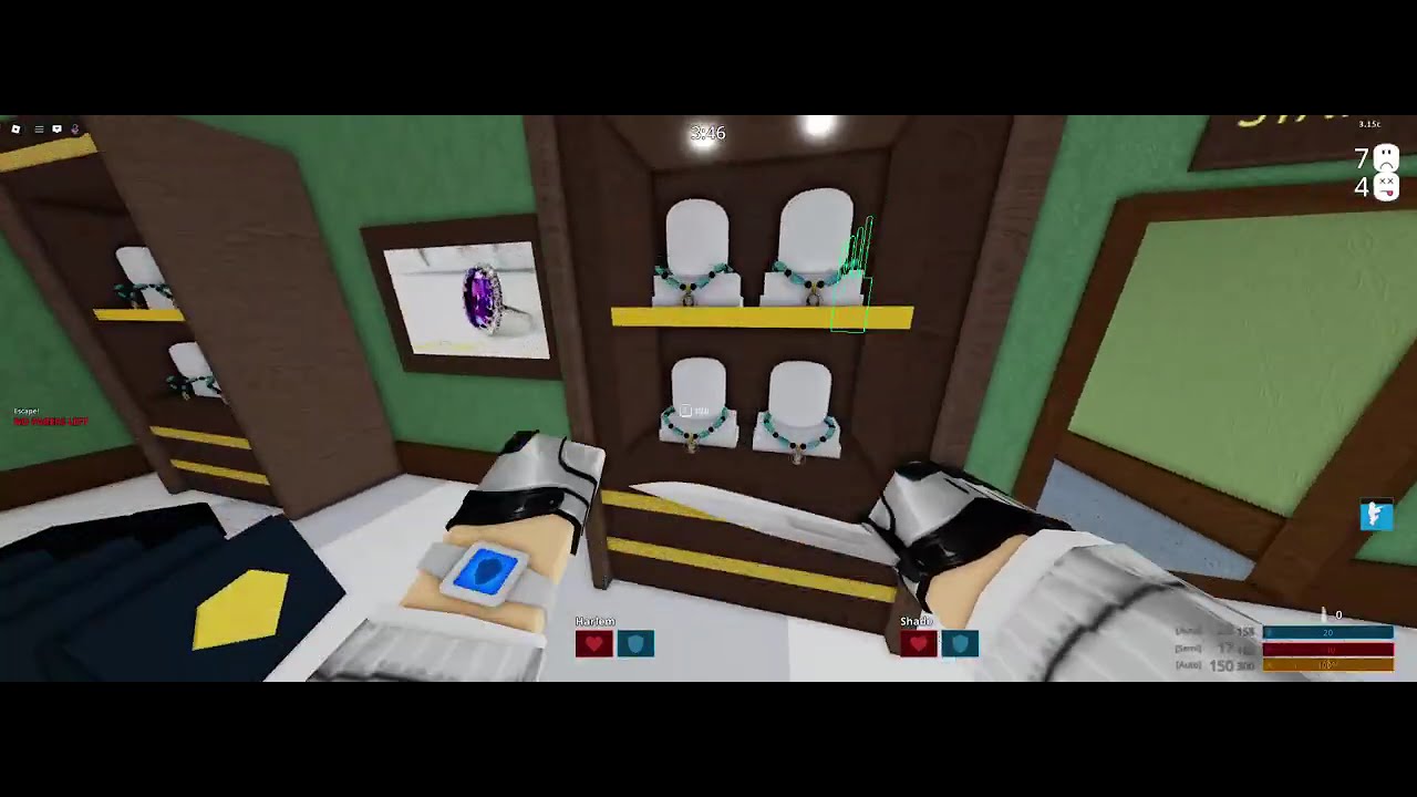 Roblox Notoriety: Nightmare Jewelry store!