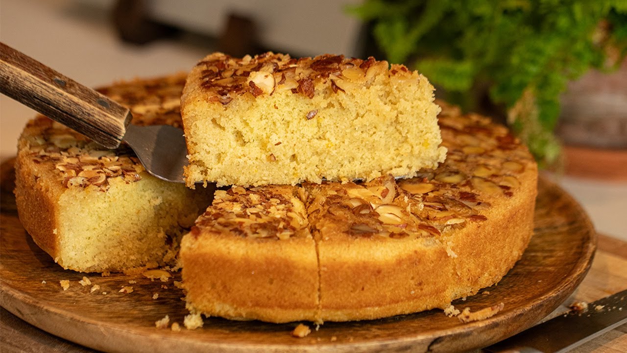 Revani: Greek Semolina Sponge Cake