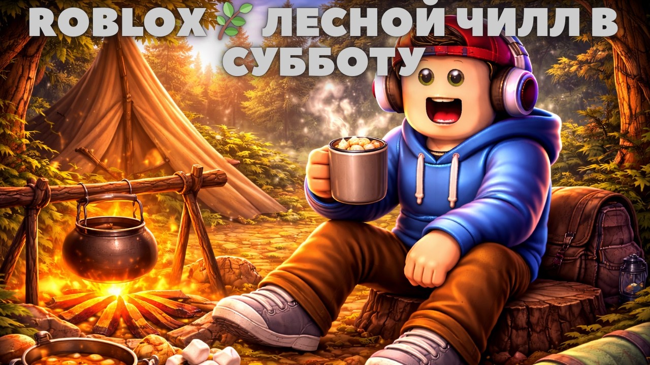 ROBLOX 🌲 СУБОТНИЙ ЧИЛЛЛ В ЛЕСУ | СПОКОЙНОЕ ВЫЖИВАНИЕ