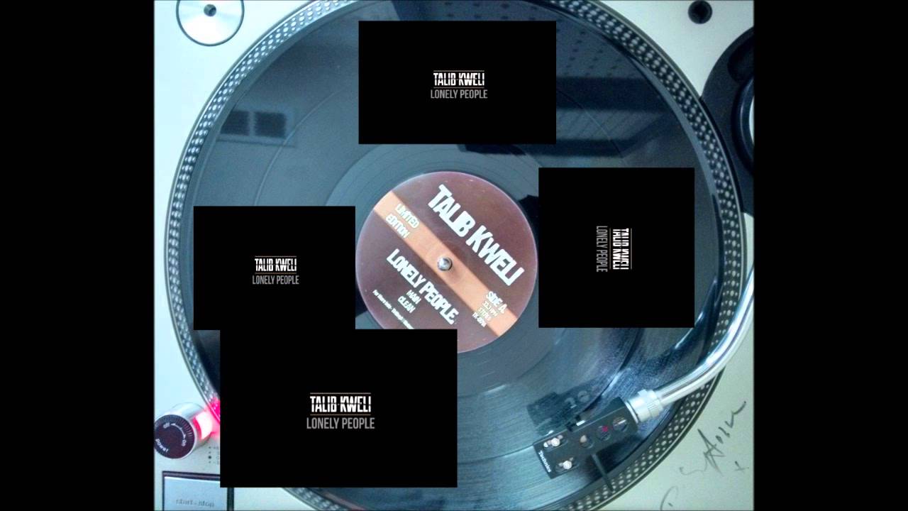 Talib Kweli - Lonely People (Vinyl Rip HQ)