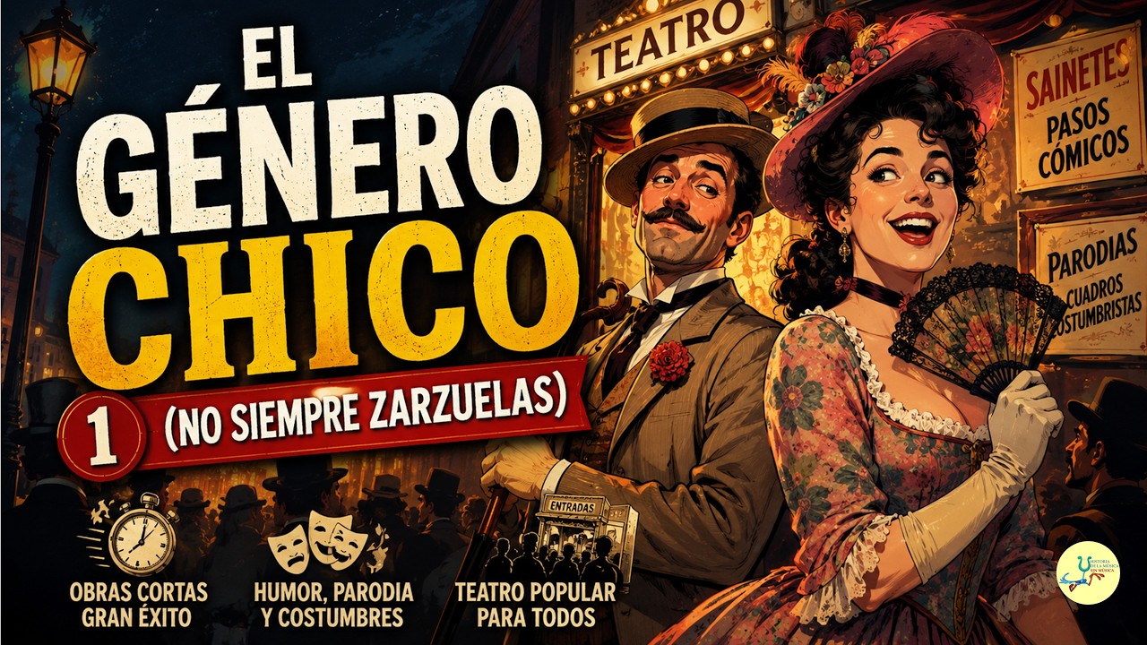 EL GÉNERO CHICO 1 (NO SIEMPRE ZARZUELAS)