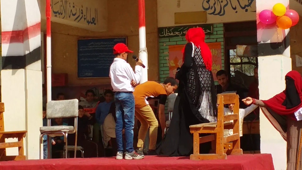 اسكتش بر الوالدين مدرسه منهرو الاعداديه بأهناسيا