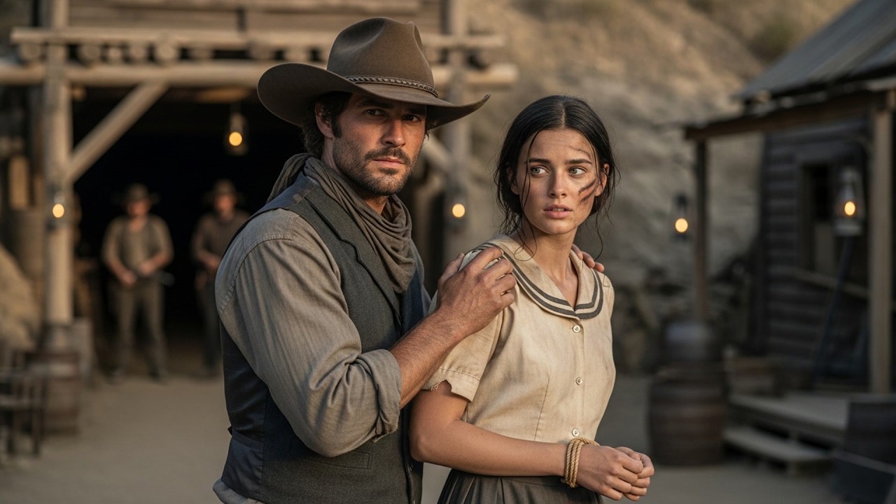 The Cowboy Discovered She Was Being Held At The Mine, He Rode In And Demanded Her Immediate Release