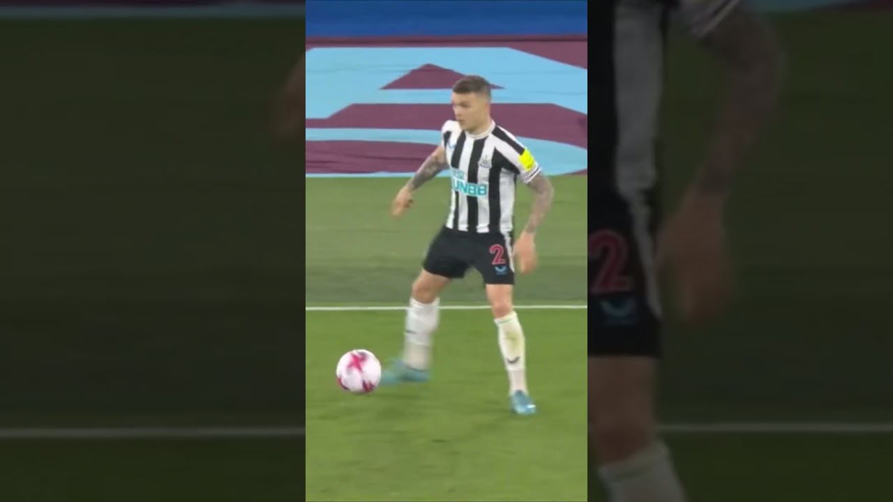 Trippier🤩 #trippier #newcastle #westham #firsttouch#premierleague #football #soccer #skills