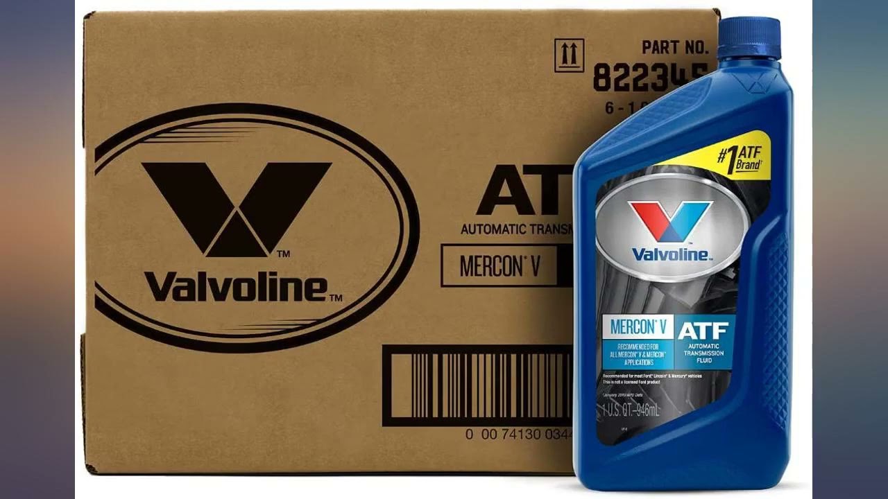 Valvoline Mercon V (ATF) Conventional Automatic Transmission Fluid 1 QT, Case of 6 review