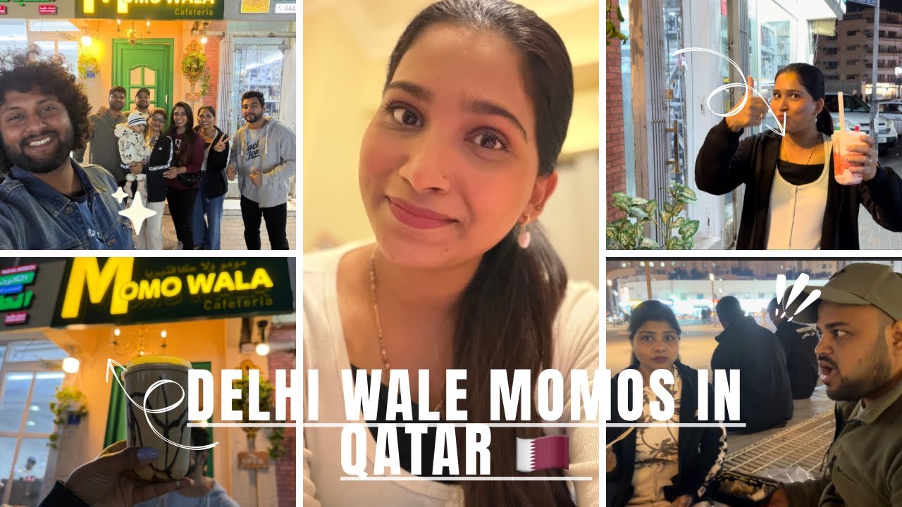 Delhi jaise momos ka taste ab QATAR 🇶🇦 me❤️genuine review of MOMOWALA