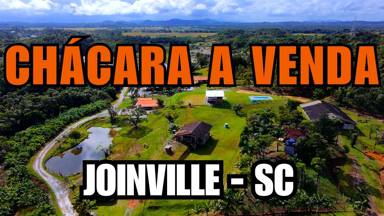 CHÁCARA EM JOINVILLE | SANTA CATARINA | DUAS CASAS | TRÊS GALPÕES | VILLA NOVA | 1.6 HECTARES
