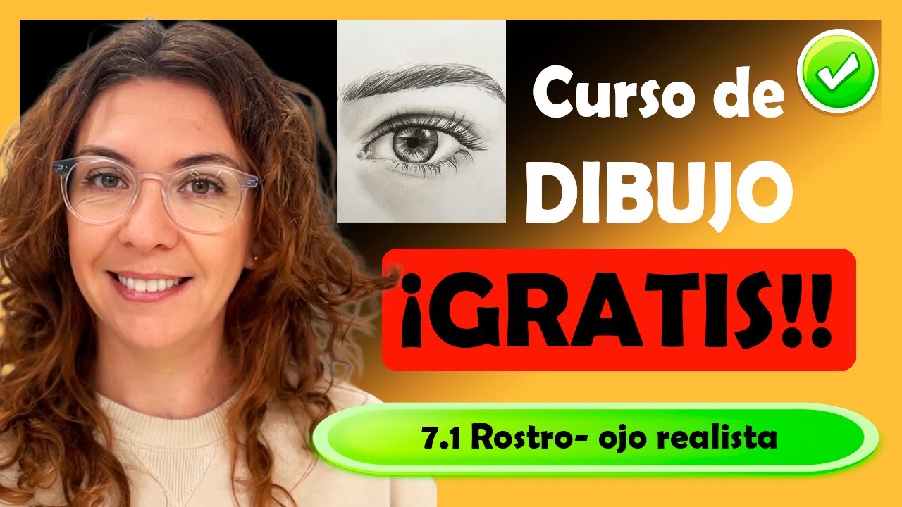 Curso de Dibujo GRATIS, c&oacute;mo dibujar un ojo realista