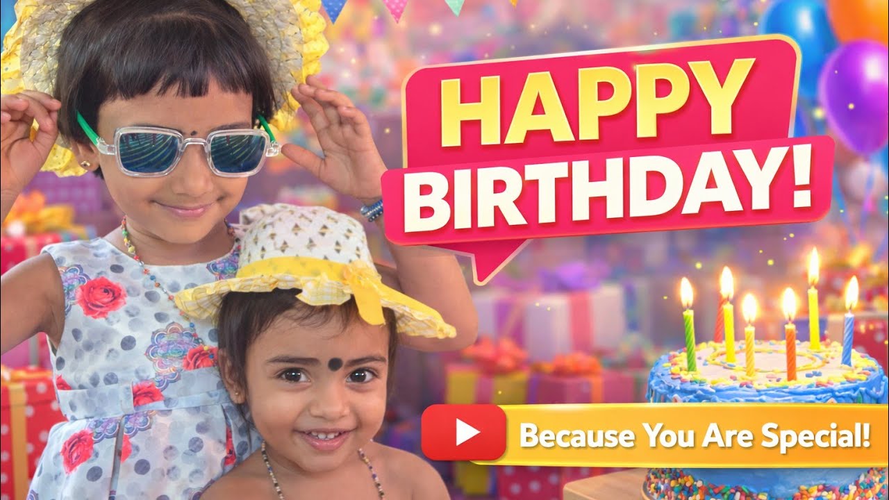 Happy Birthday To You 🎉| Vellarathaaram | Sarvam Maya #birthdaycelebration