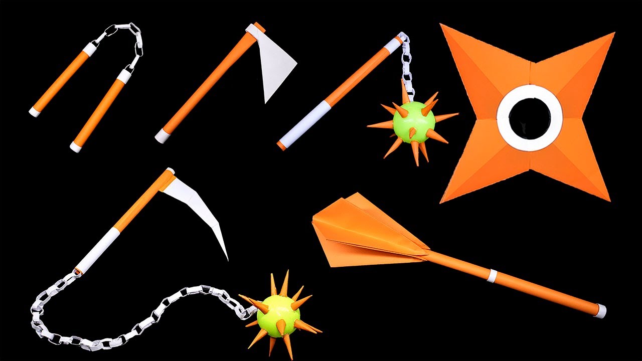 06 Ninja Weapon you can try at home