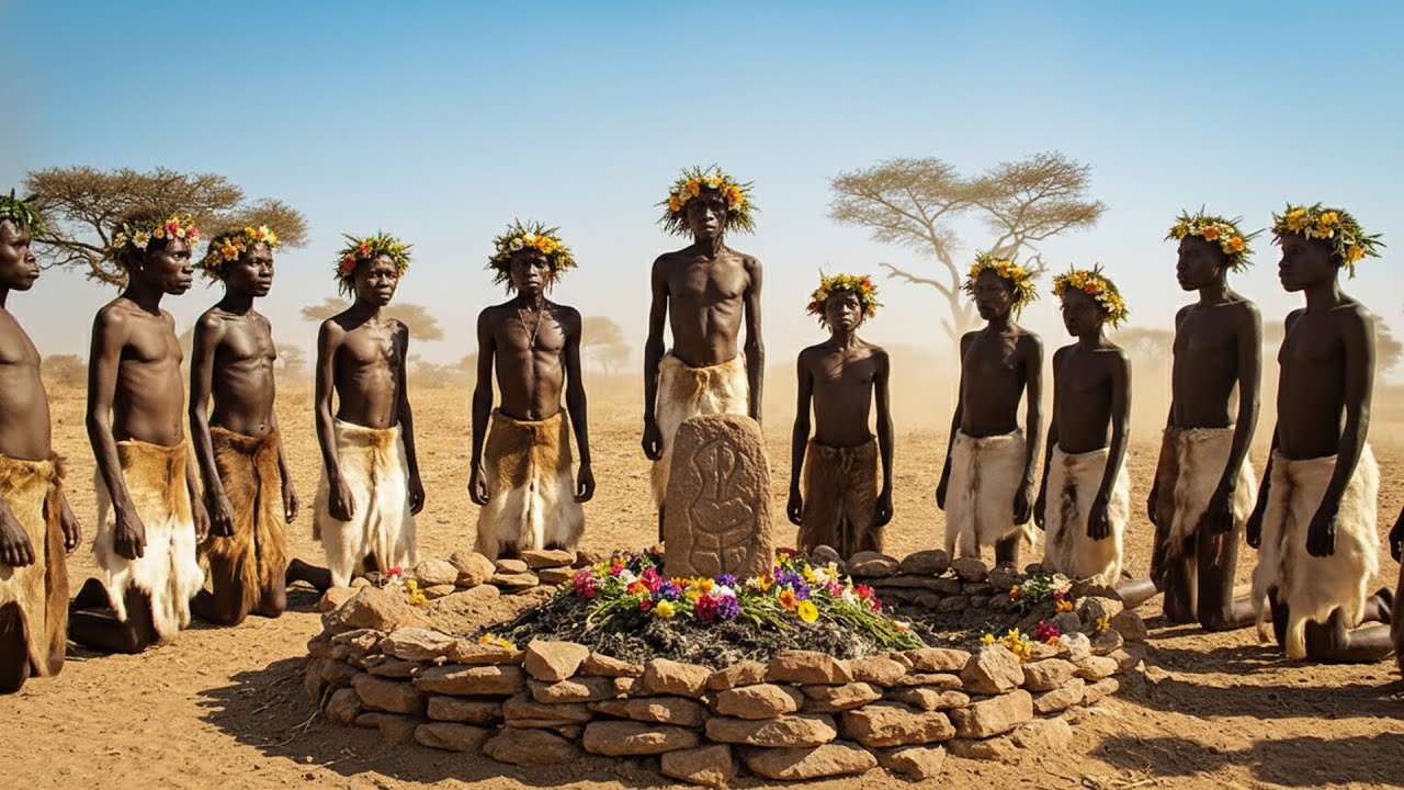 Ancient Humanity’s First Burial | The Origins of Death and Respect in Prehistoric Times