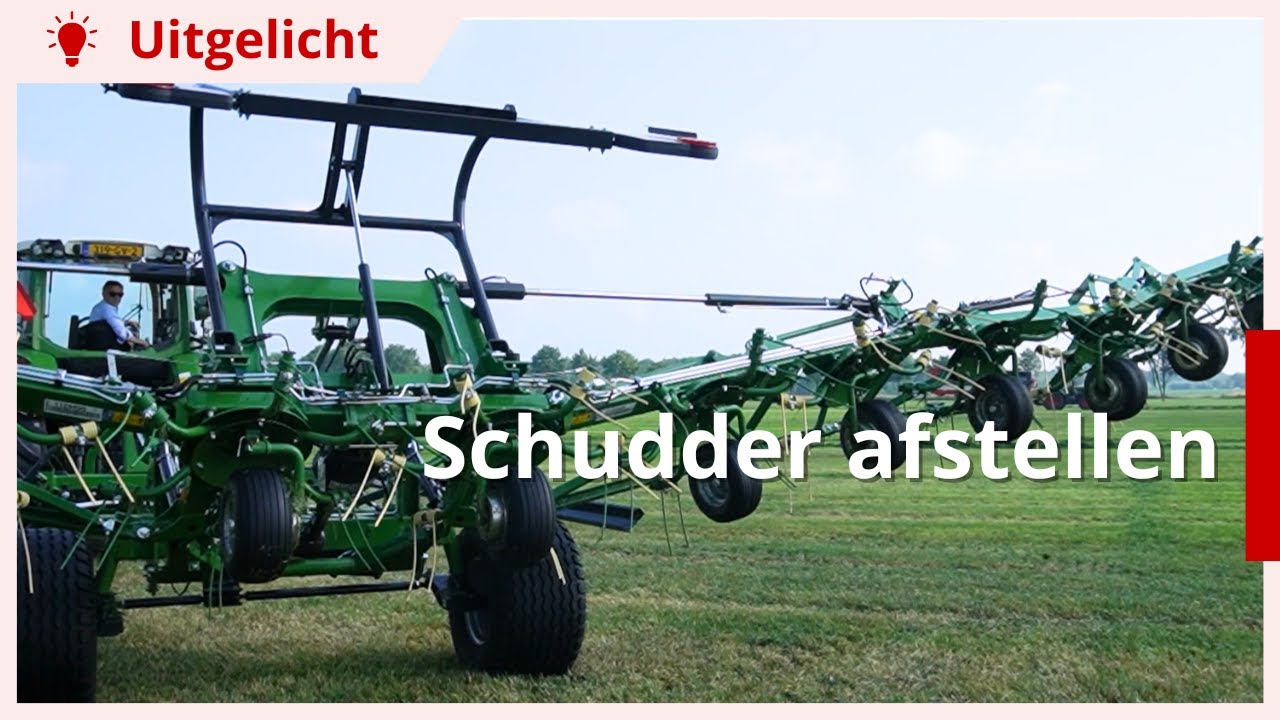 Uitgelicht | Hoe stel je de schudder zo goed mogelijk af?