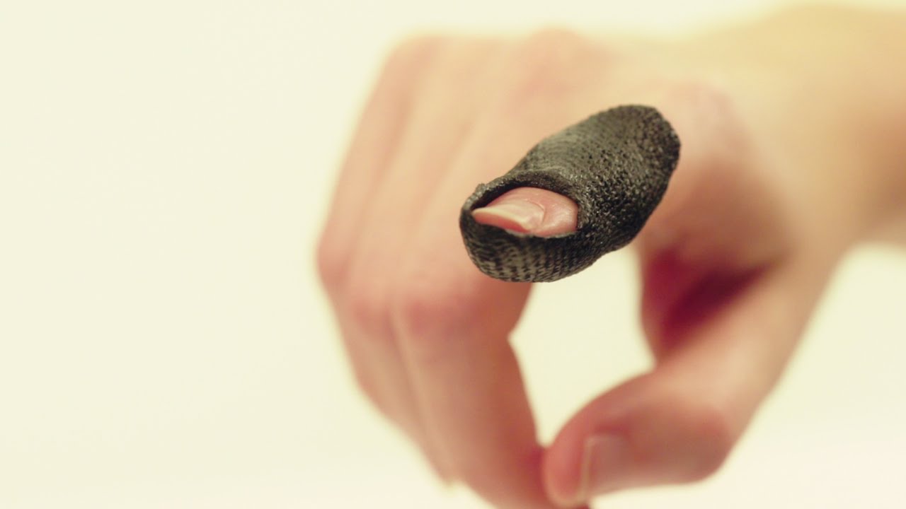 Mallet finger orthosis (secured by tape) - Orficast Instructional Movie 21
