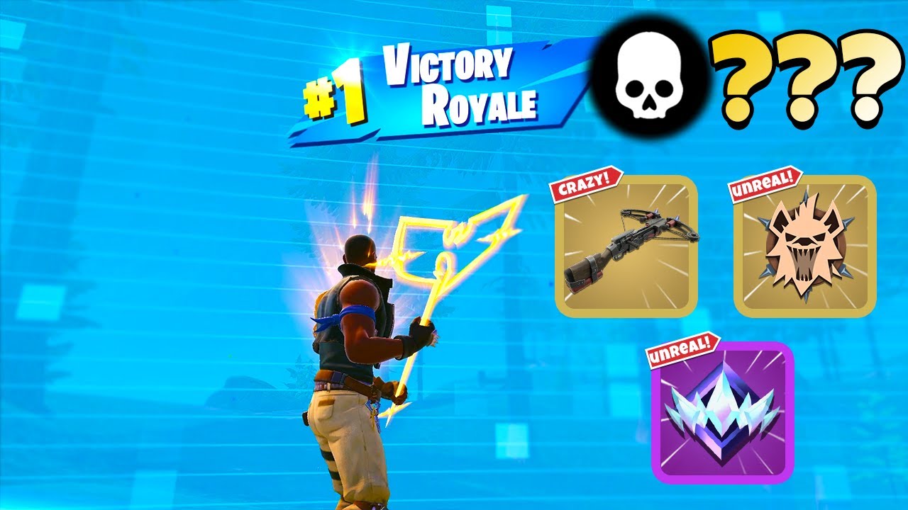 High Elimination Unreal Ranked Solo Zero Build Win Gameplay (Fortnite Chapter 5 Season 3)