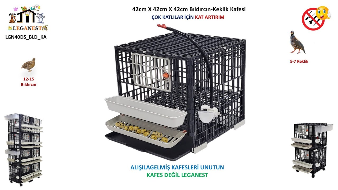LGN40_ BLD_ KA -  KAT ARTIRIM BILDIRCIN KEKLİK KAFESİ KURULUM