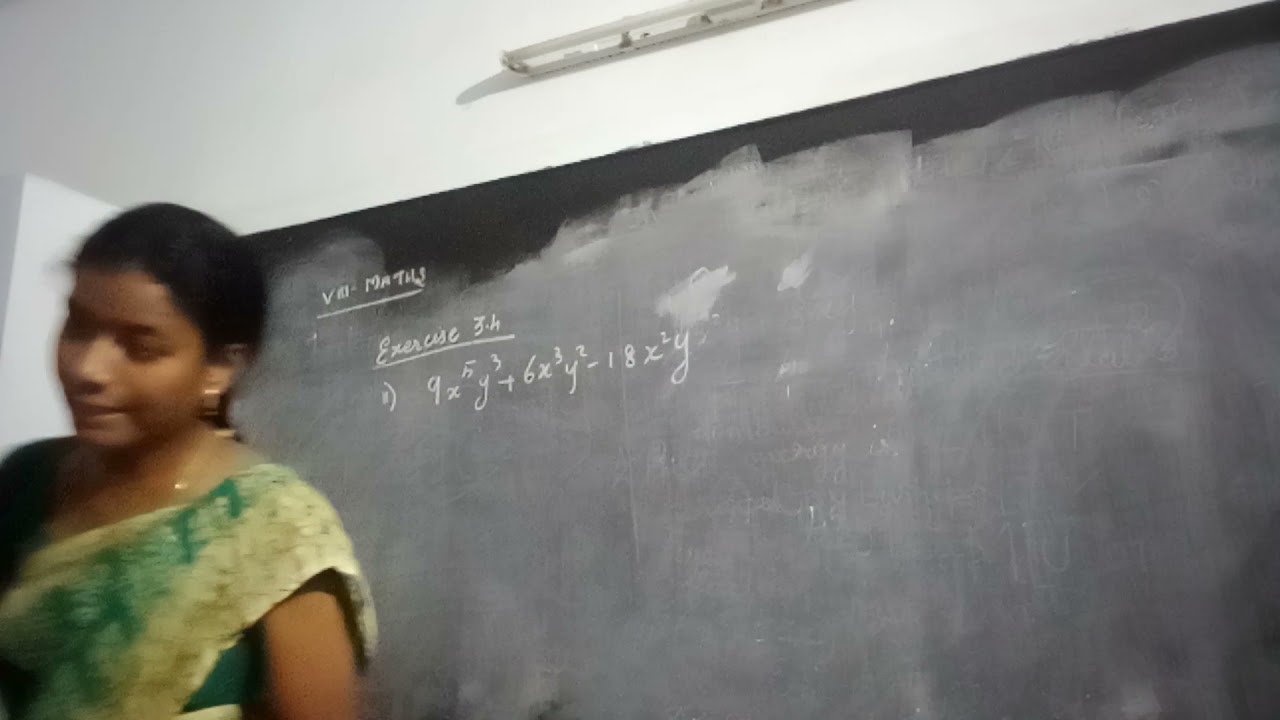 8th maths Algebra exercise 3.4