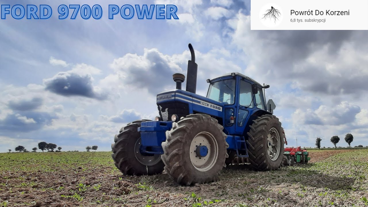 MOJA DNIÓWKA / Ford 9700 w akcji z talerzówką 💪🤠