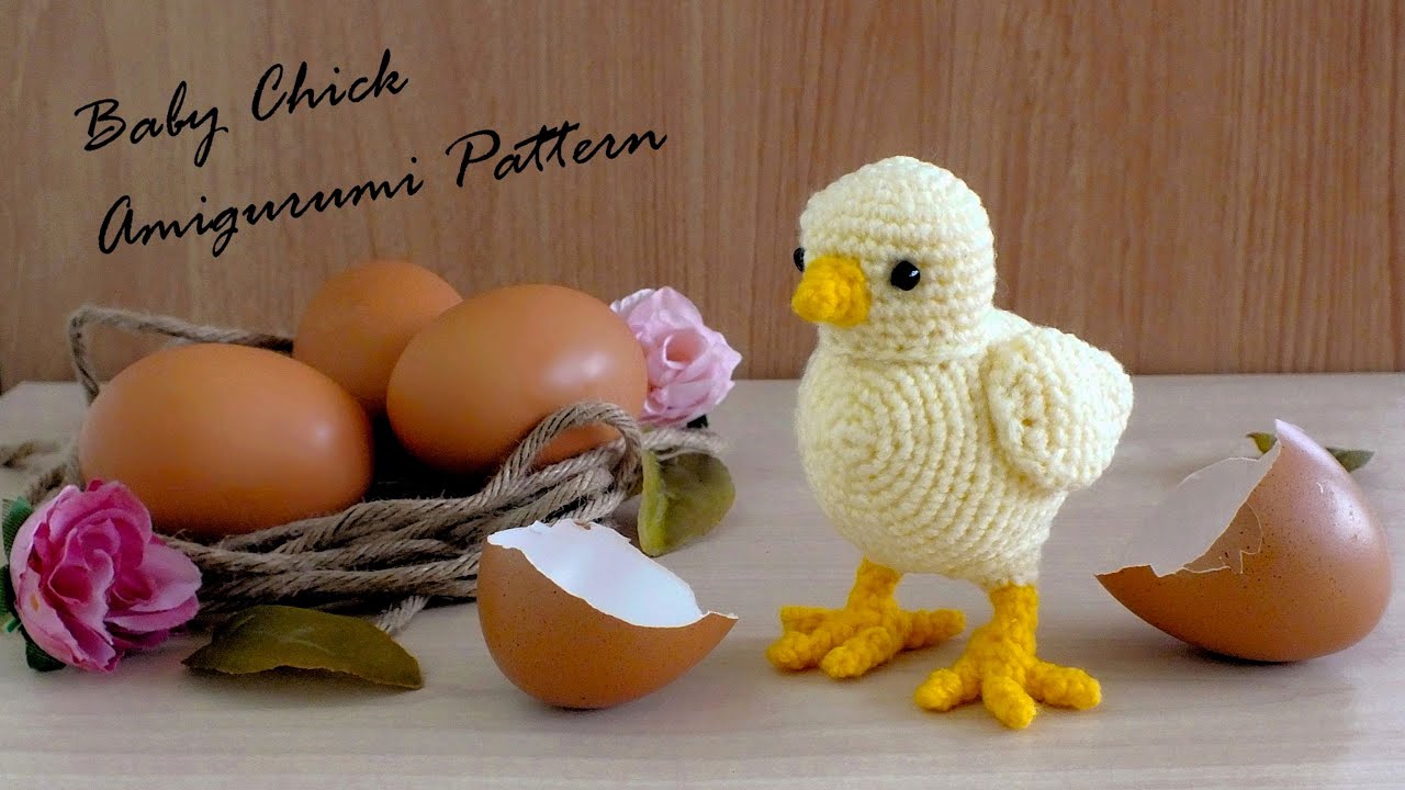 Baby Chick Amigurumi : Crochet Pattern แพทเทิร์นโครเชต์ลูกเจี๊ยบ