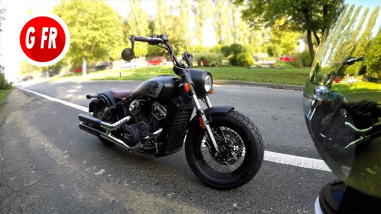[INDIAN SCOUT Bobber Twenty] La Scout toujours, mais avec un guidon haut 😎
