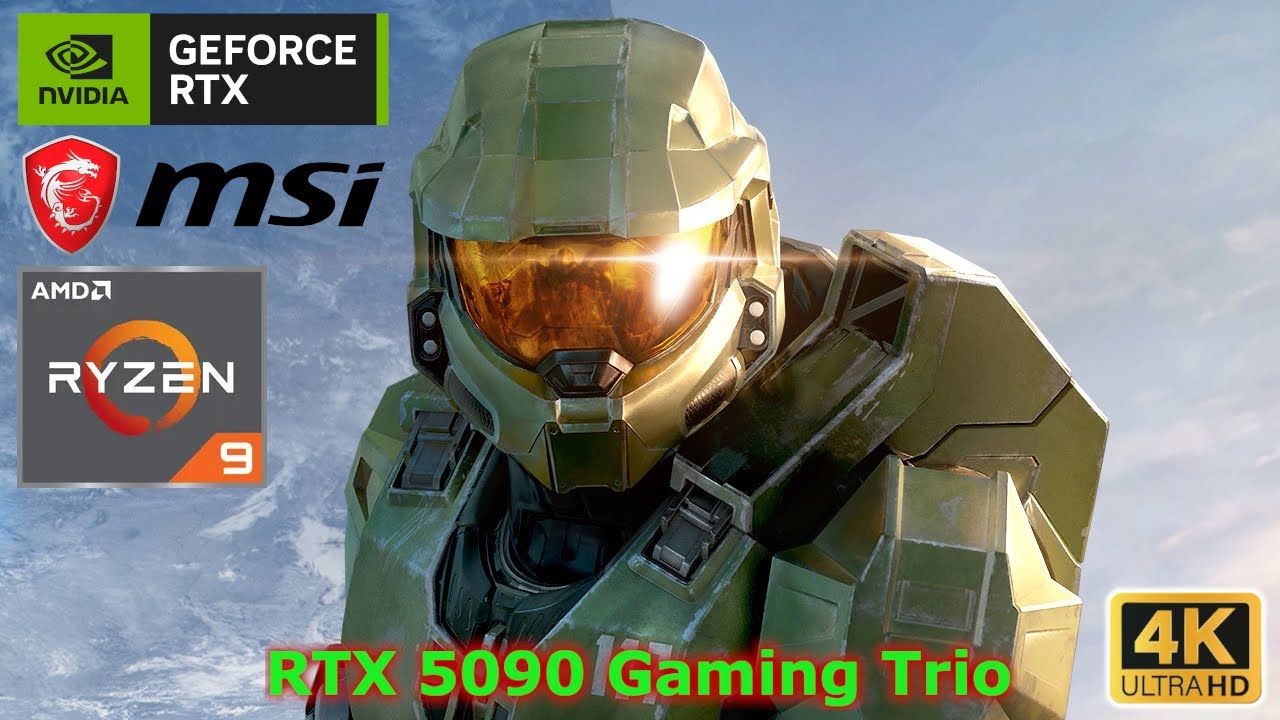 RTX 5090 Halo Infinite 4K 60FPS Gameplay