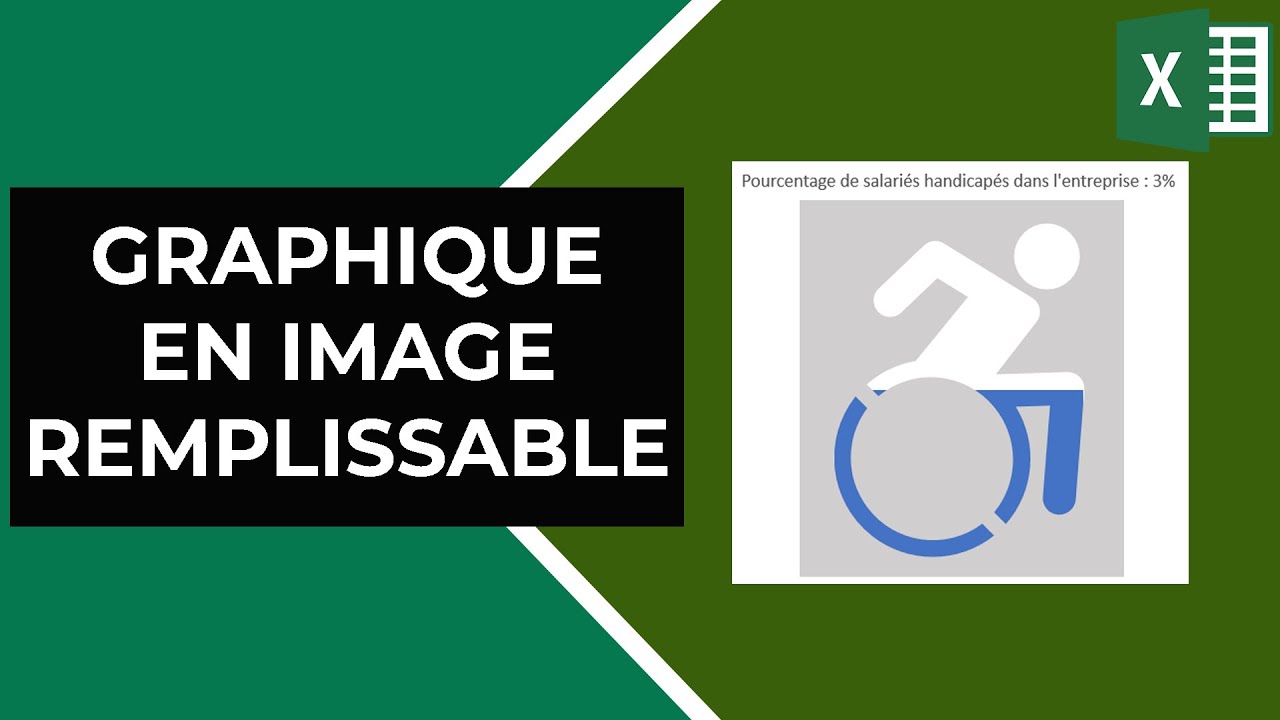 Excel : Créer un graphique jauge sur une image