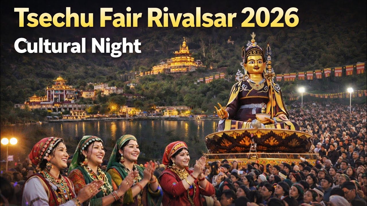 Tsechu Fair Rivalsar Cultural Night Mandi HP 2026 ll छेशू मेला रिवॉल्सर सांस्कृतिक संध्या 2026🔥
