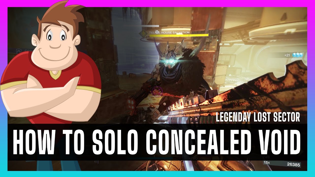 Destiny 2 | Concealed Void Legendary Lost Sector | Titan