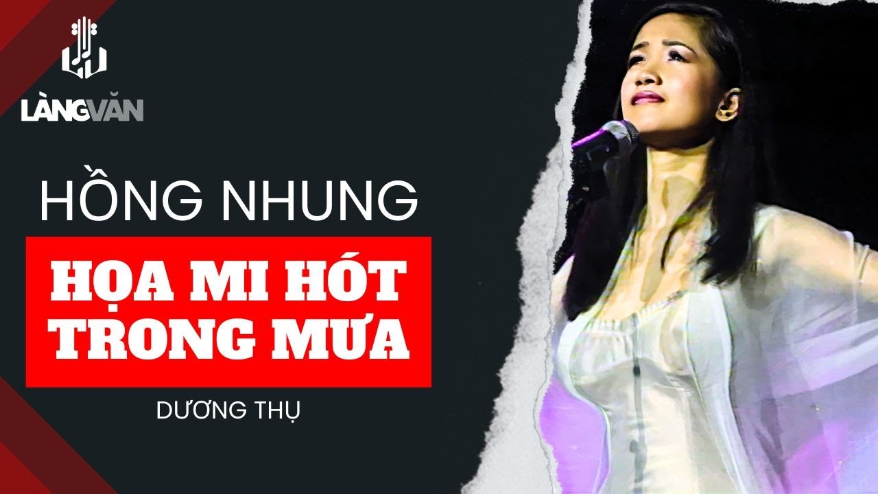 Hồng Nhung | Hoạ Mi Hót Trong Mưa (Dương Thụ) | Duyên Dáng Việt Nam | Xuân Trong Lòng Người