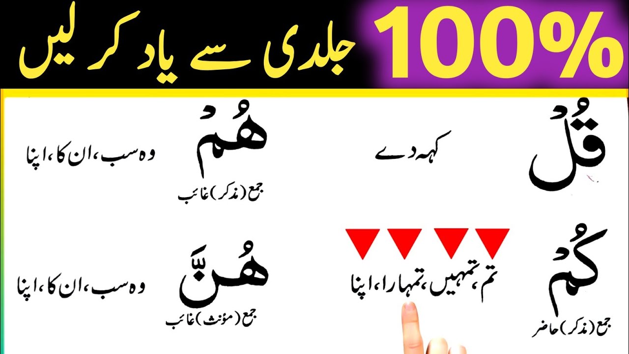 Understand 100% of the Quran | Learn Word by Word Urdu Translation | Muhamad Waqas Akhundzada |