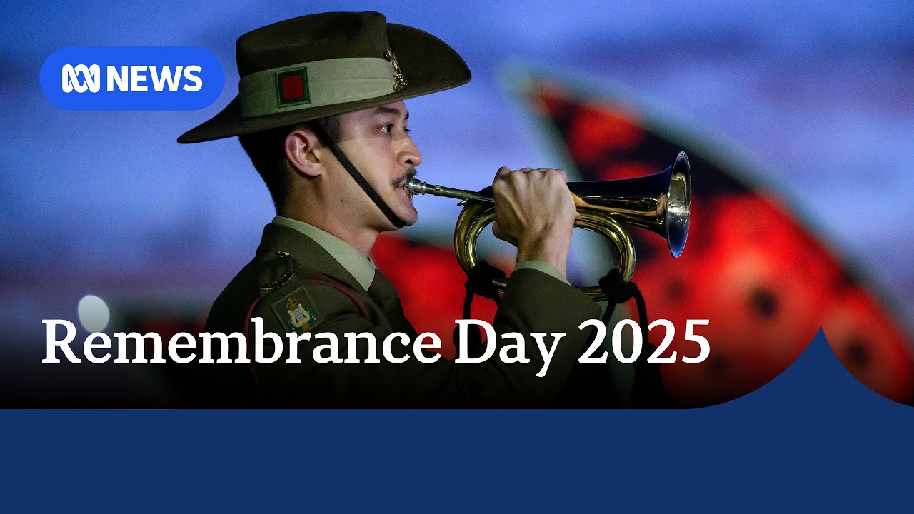 Remembrance Day services mark 107 years since the end of WWI | ABC NEWS
