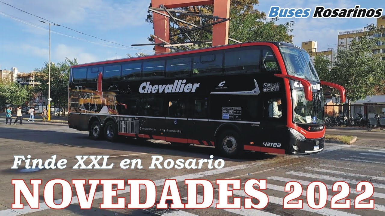 NOVEDADES 2022 - Finde XXL ROSARIO omnibus larga distancia