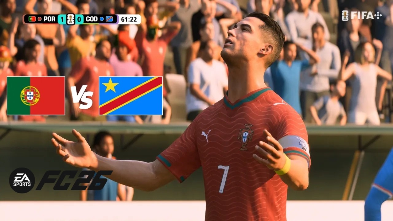 Portugal vs DR Congo | FIFA World Cup 2026 | FC 26 - PC Mods [4K]