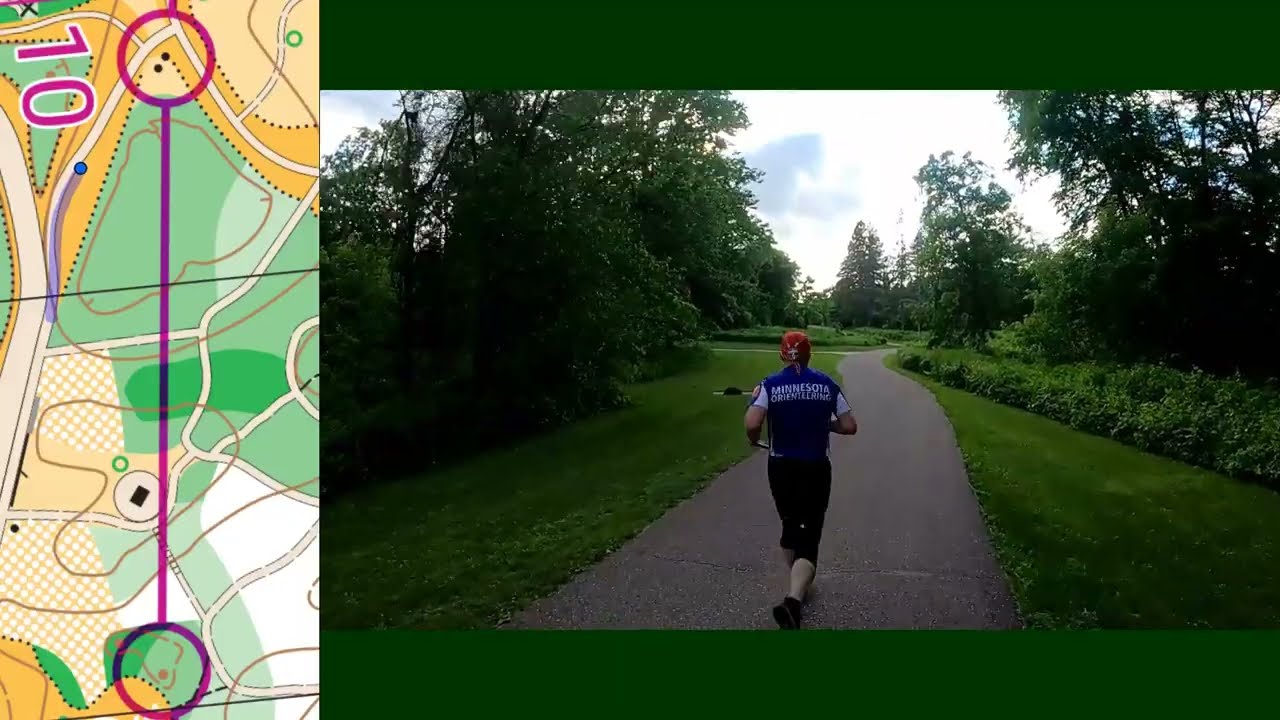 Headcam Orienteering | Como Regional Park, MN, USA | Short Course | 2024.6.6