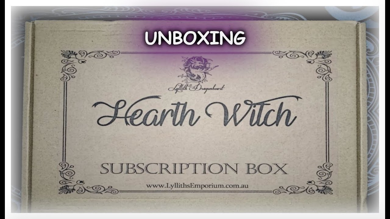 Unboxing - Lylliths' Emporium - Hearth Witch Box 13 - Final Box