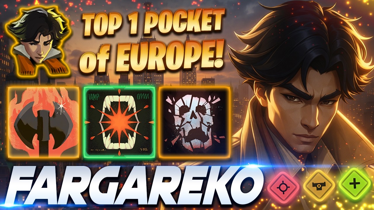Fargareko TOP 1 Pocket of EUROPE - Deadlock Pro Gameplay & Guides [Watch & Learn]