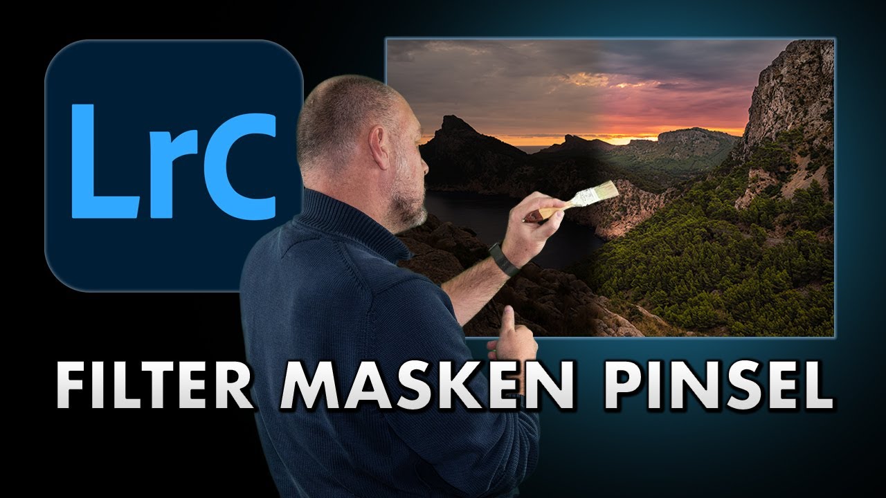 ADOBE LIGHTROOM Tutorial - Filter Masken Pinsel richtig nutzen
