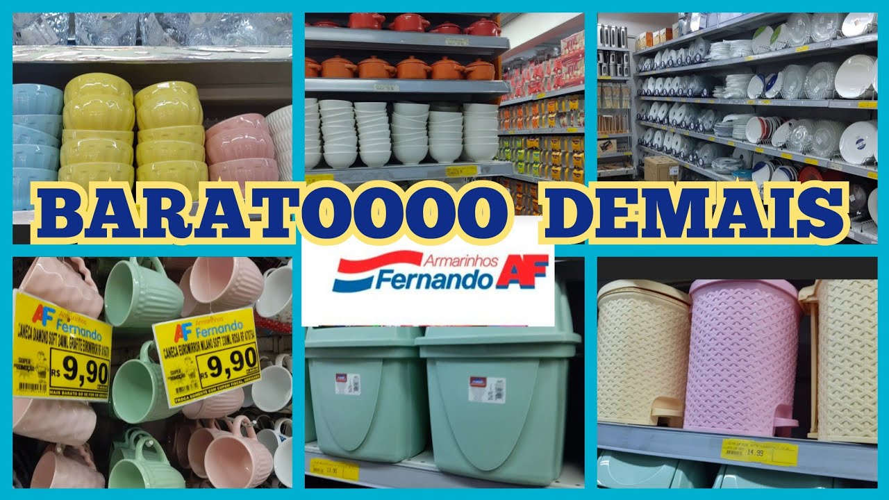 LOJA ARMARINHOS FERNANDO  25 DE MARÇO/ PROMOÇÃO DE CANECAS, MUITA UTILIDADES DOMÉSTICA, PREÇO ÓTIMO