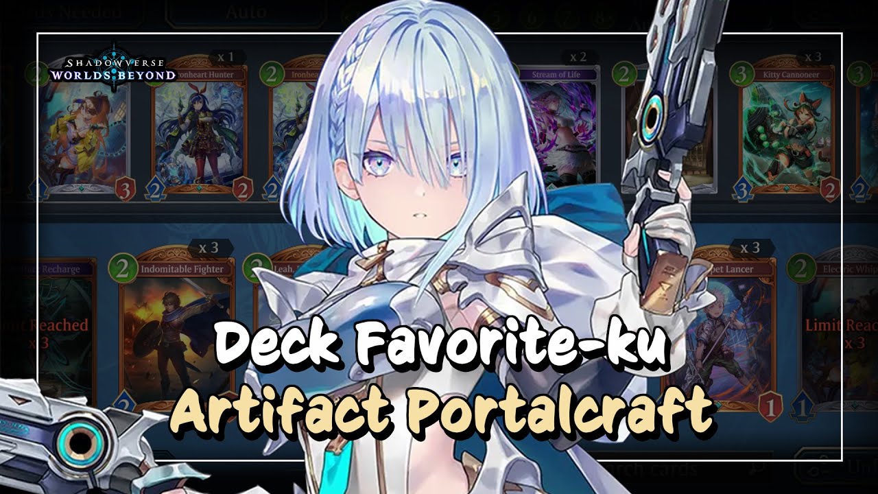 Seru Loh Main Artifact Portalcraft! Bisa Summon Gundam! | Shadowverse Worlds Beyond
