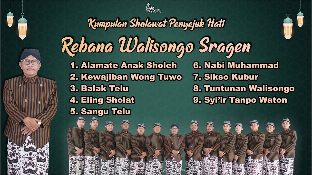ALBUM SHOLAWAT REBANA WALISONGO | H. Ma'ruf Islamuddin | PENYEJUK HATI BULAN RAMADHAN 2024 #rebana