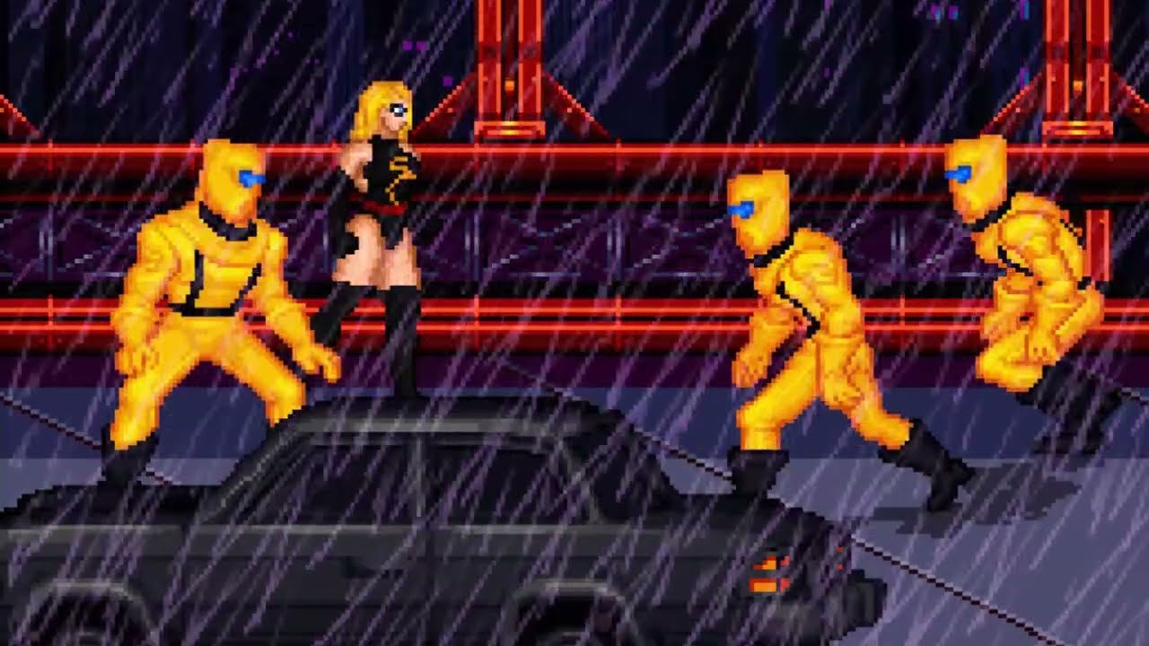 Miss Marvel and Shadow Cat beaten by A.I.M Agents