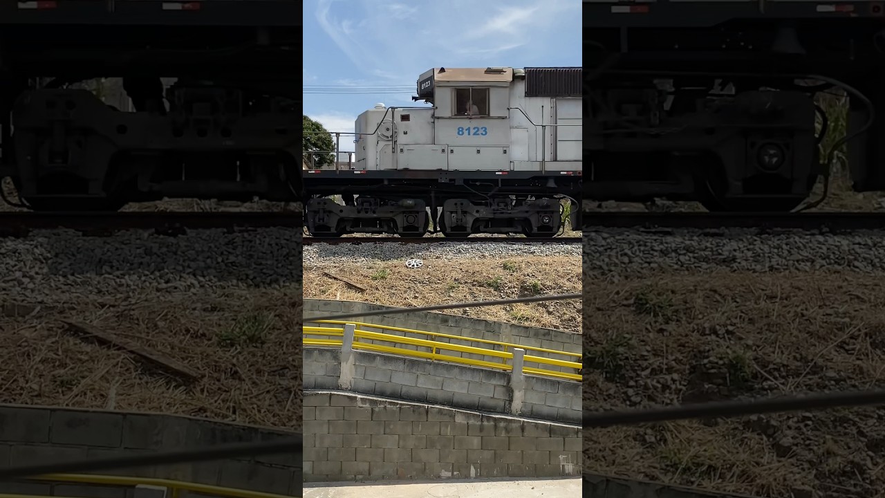 #8123 #8125 #8127 #locomotiva #train #locomotivas #railway #ferrovia #railfan #trens #tremdecarga