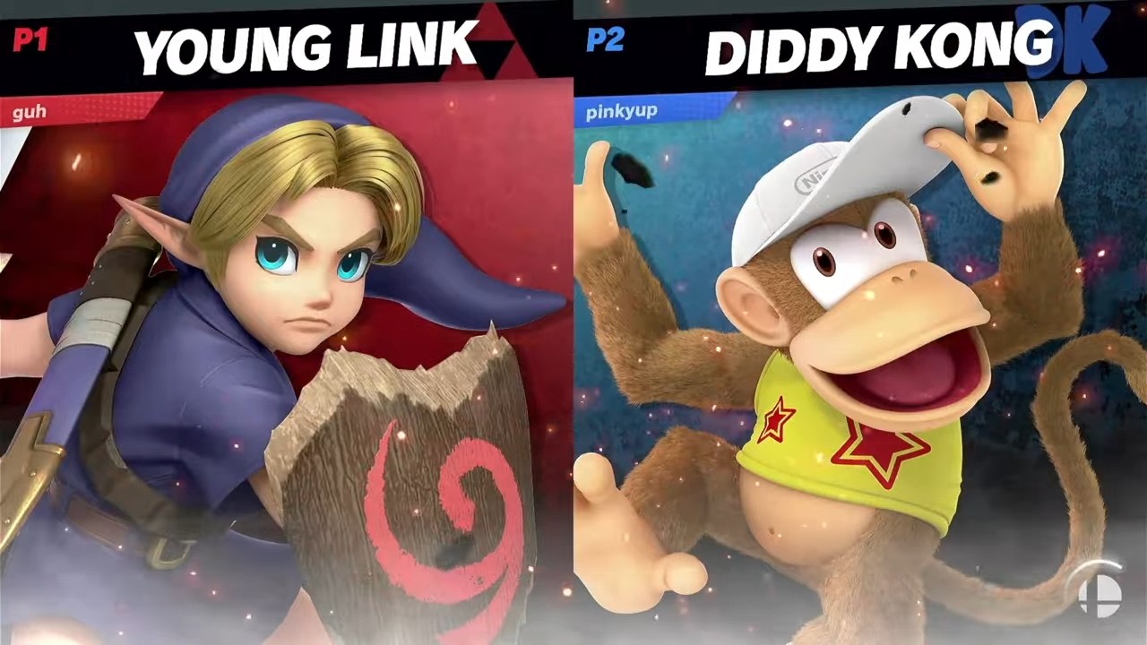 jacobpear (Young Link) vs mythic (Diddy Kong) - LR2 - Crow's Nest #3.0