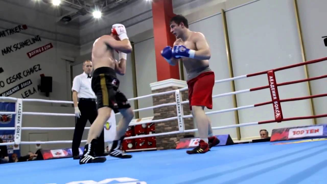 Бокс Россия 4 : 1 Польша. Ислам Текеев.