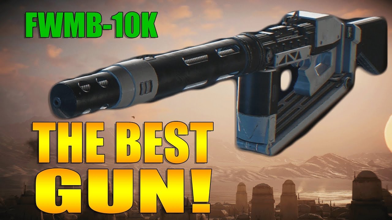 Star Wars Battlefront 2 Best Gun FWMB-10K Review