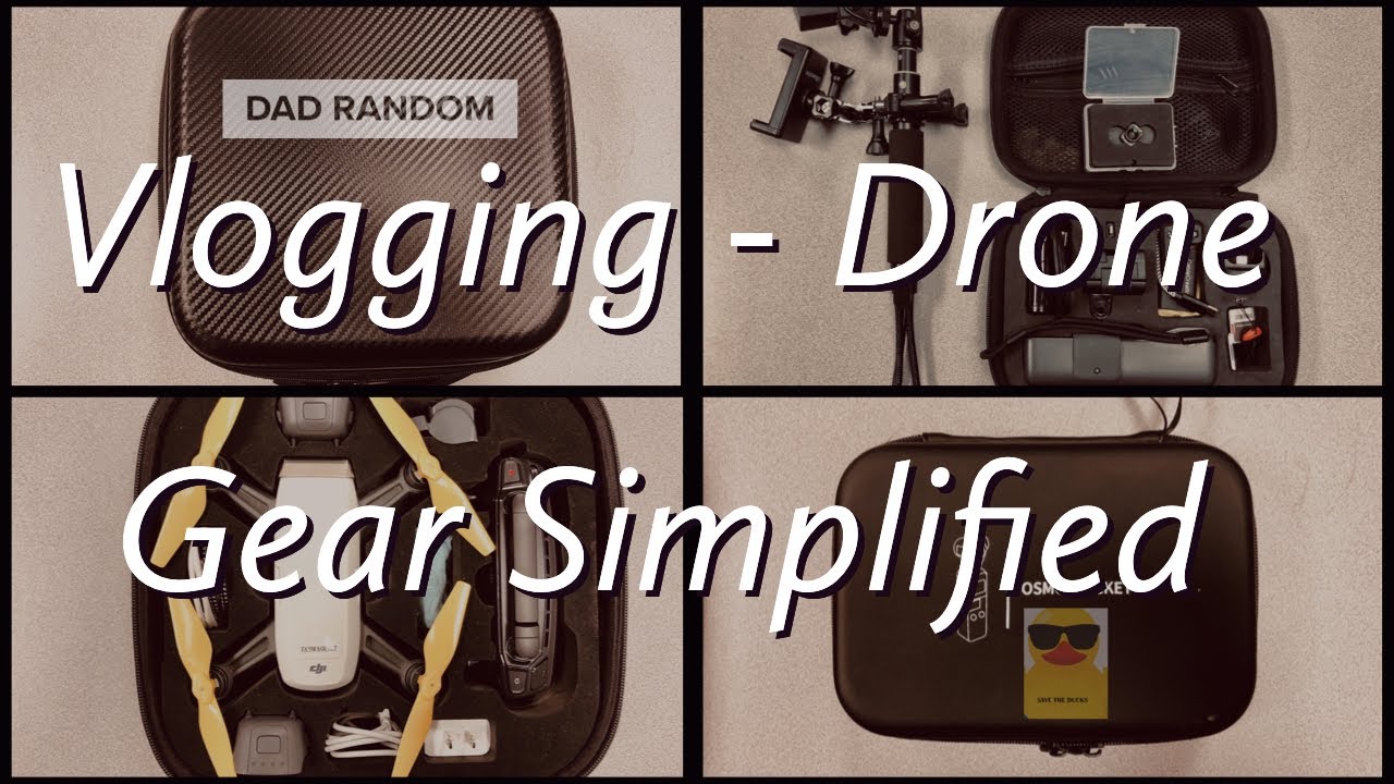 Vlogging / Drone Gear Simplified - Hiking with a Drone - The SPARK and the OSMO Pocket Team Up.