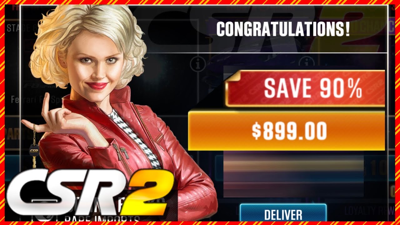СТОИМОСТЬ ОТКРЫТИЯ ЗОЛОТОГО ЯЩИКА — 899 ДОЛЛАРОВ! ВАУ! CSR Racing 2